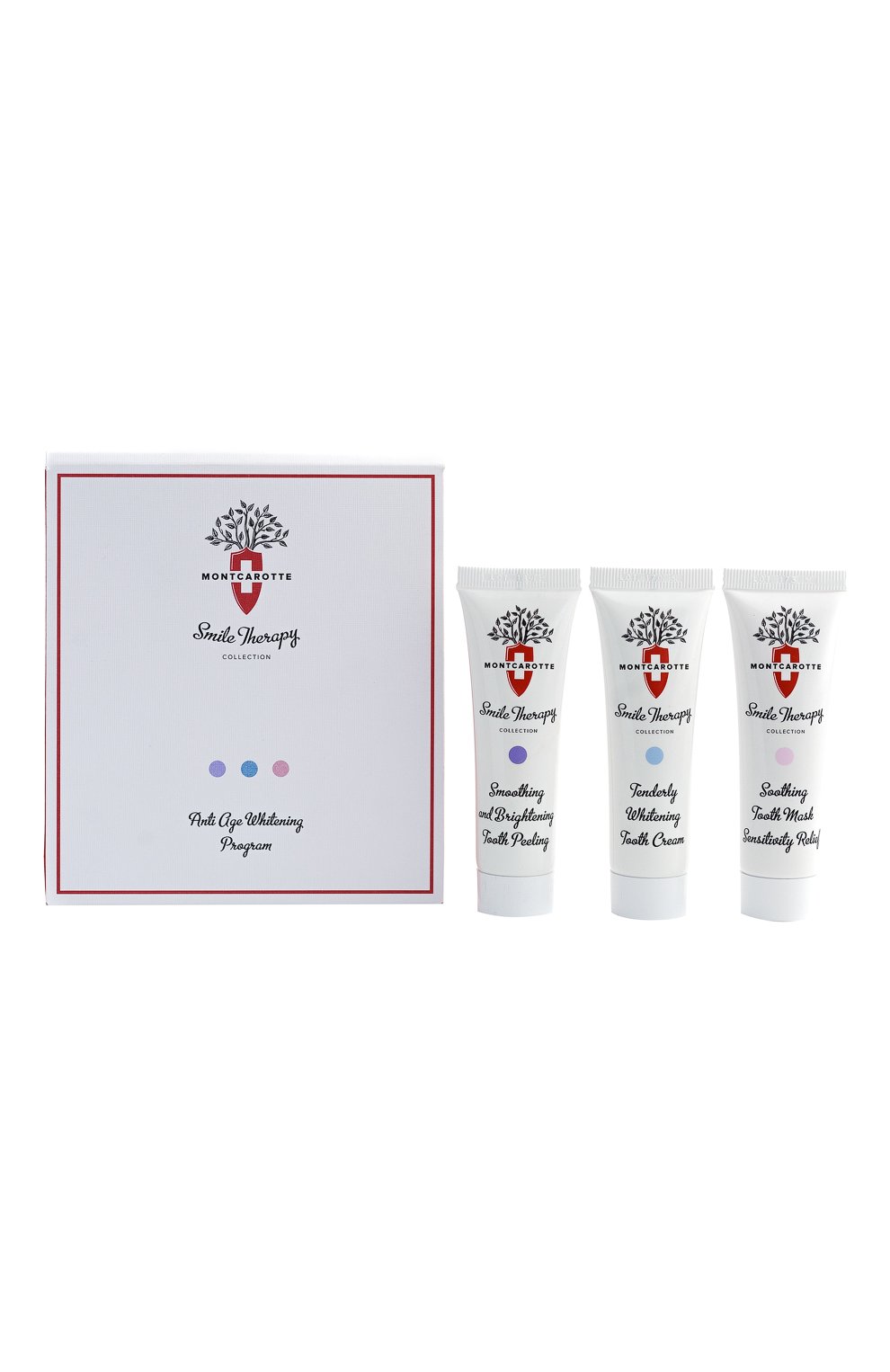 Набор зубных паст anti age whitening program (3x30ml) MONTCAROTTE, арт. МС1061, фото 2