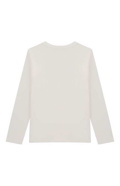 Хлопковый лонгслив BLUMARINE белого цвета по цене 9795 руб., арт. IF3191J5003, фото 2 Хлопковый лонгслив BLUMARINE, арт. IF3191J5003, фото 2