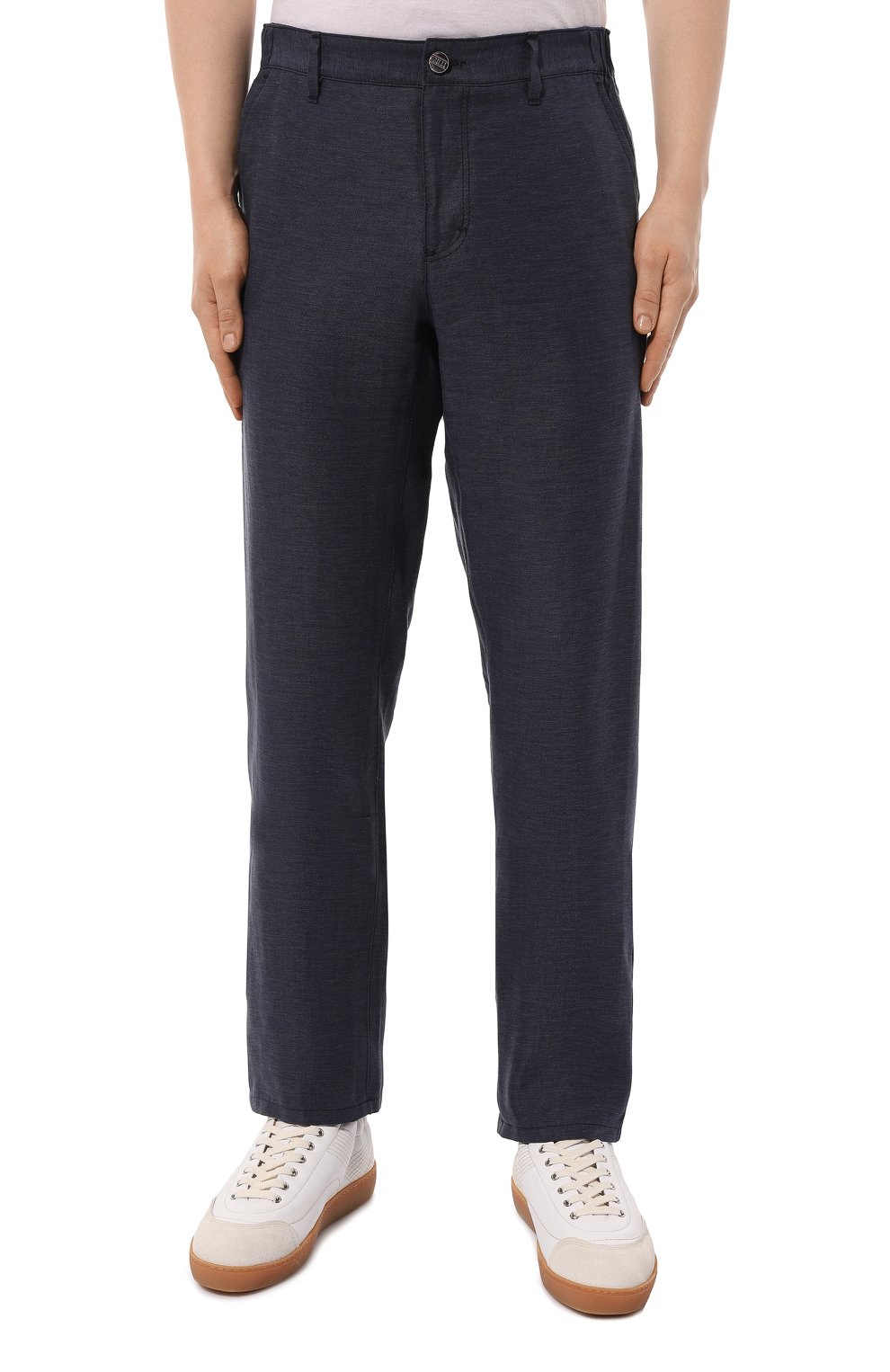 Брюки изо льна и шелка ZILLI, арт. CP801BM0850VZC000, фото 3