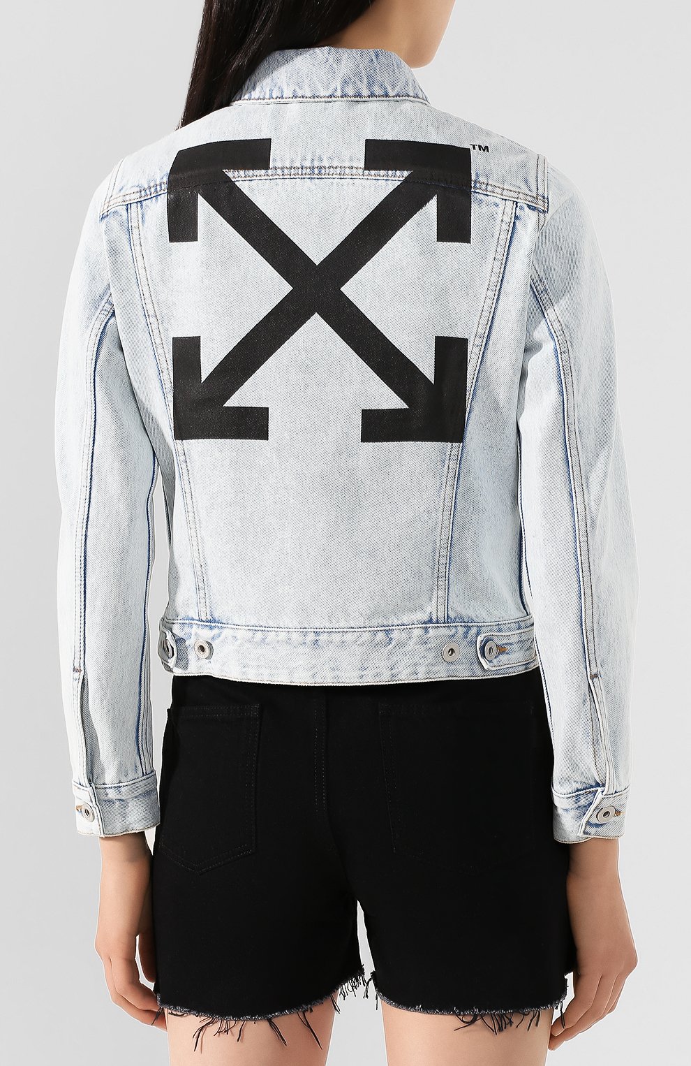 Джинсовая куртка OFF-WHITE, арт. 0WYE012T20DEN0014001, фото 4