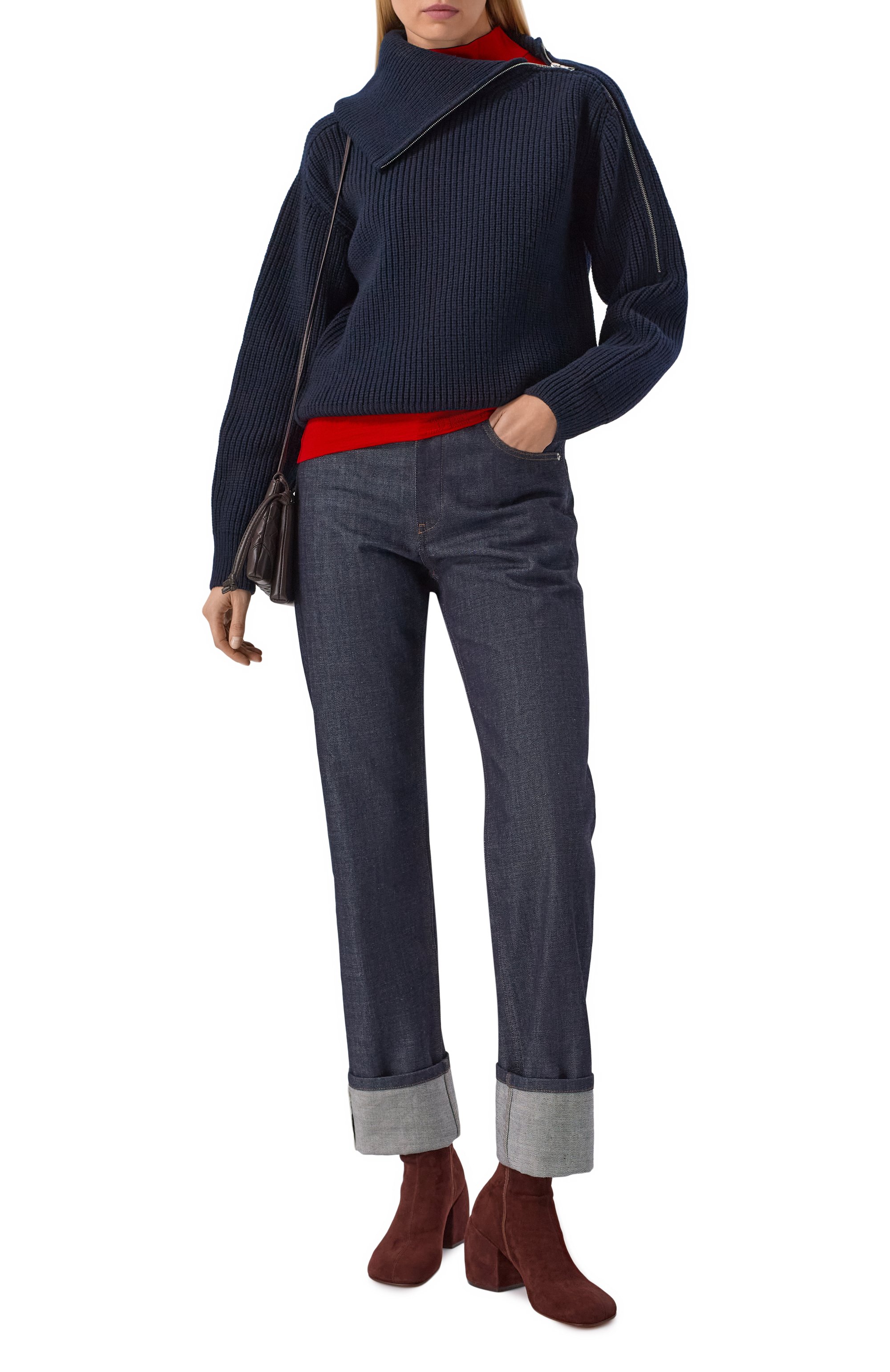 Замшевые ботильоны DRIES VAN NOTEN, арт. WS242-1298/153, фото 3