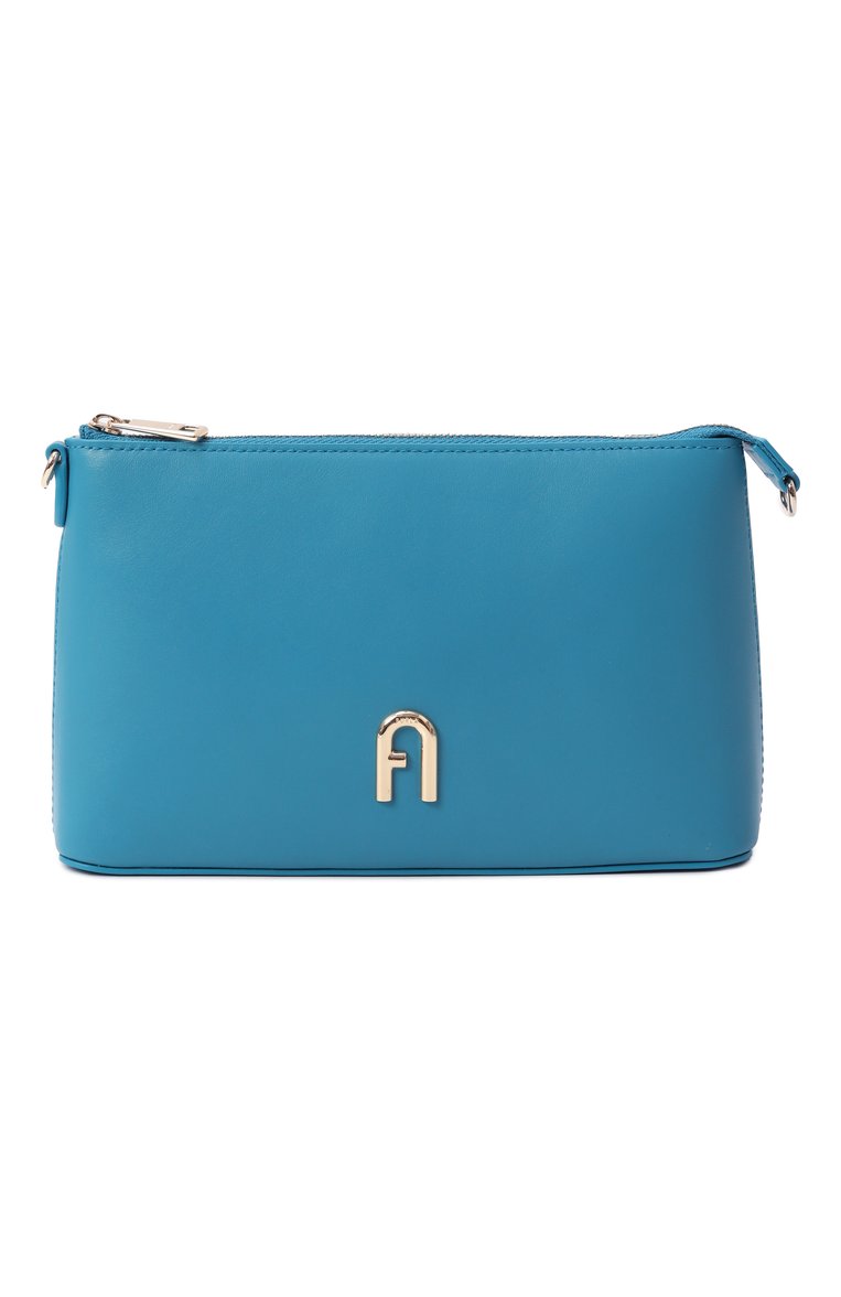 Женская сумка furla diamante mini  FURLA бирюзового цвета, арт. WE00615/AX0733 | Фото 1 (Материал: Натуральная кожа; Размер: mini; Ремень/цепочка: На ремешке)