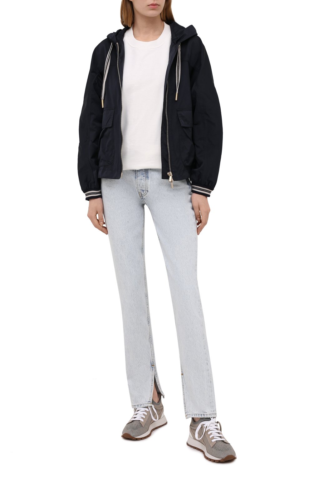 Текстильные кроссовки BRUNELLO CUCINELLI, арт. MZ34G1334, фото 2