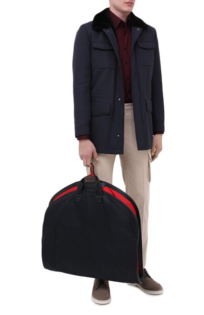 Кофр KITON черного цвета по цене 117500 руб., арт. UBCL0THN00808, фото 2 Кофр KITON, арт. UBCL0THN00808, фото 2