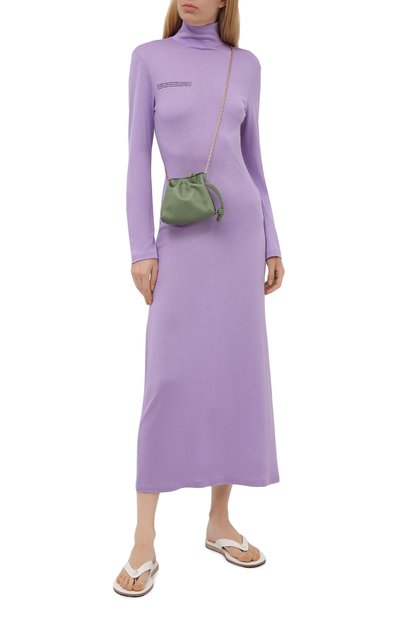 Платье PANGAIA сиреневого цвета по цене 31800 руб., арт. DRF0008-012-JRSH01, фото 2 Платье PANGAIA, арт. DRF0008-012-JRSH01, фото 2