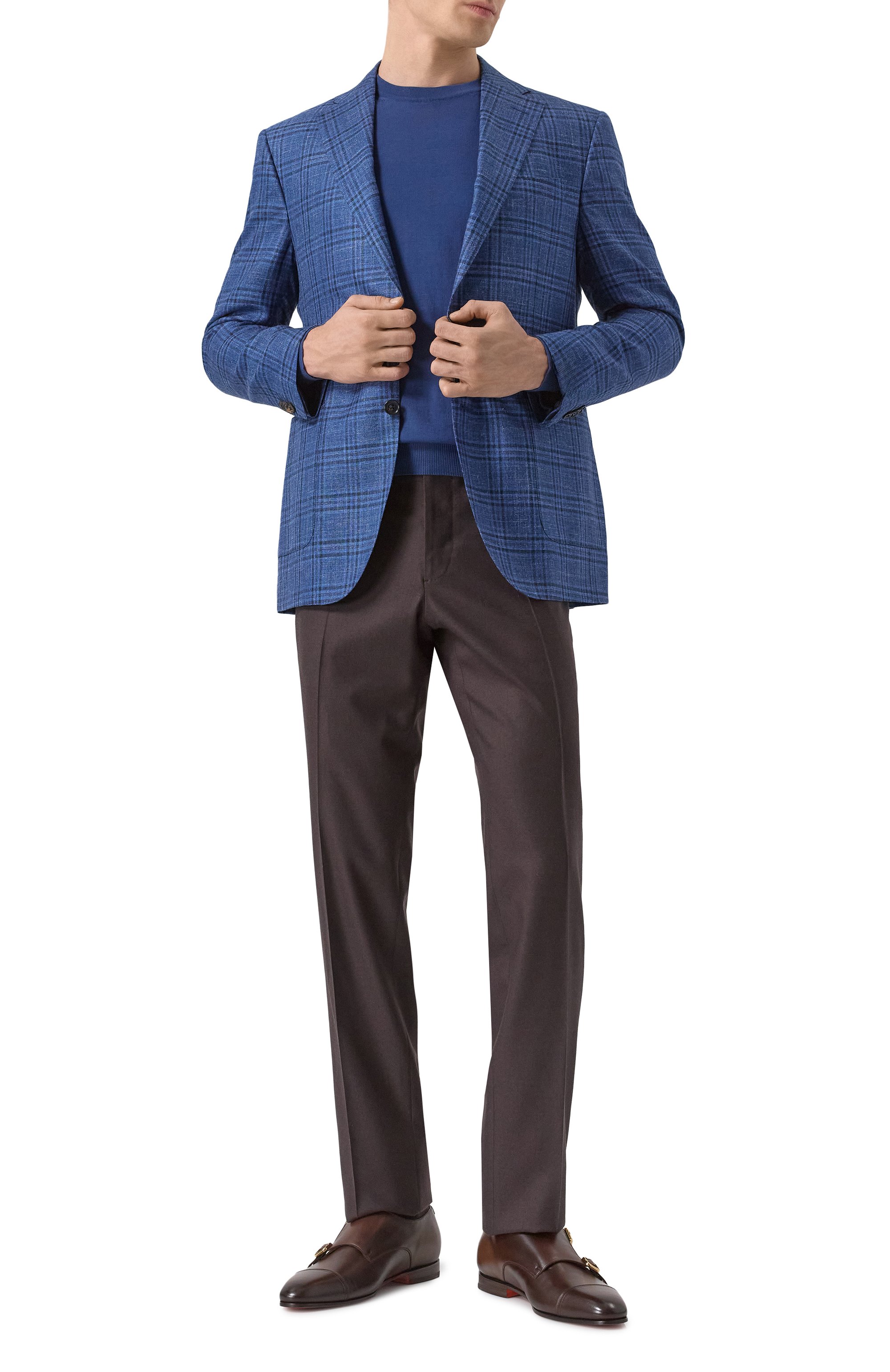 Пиджак из шерсти и шелка CORNELIANI, арт. 256018-2516200, фото 3