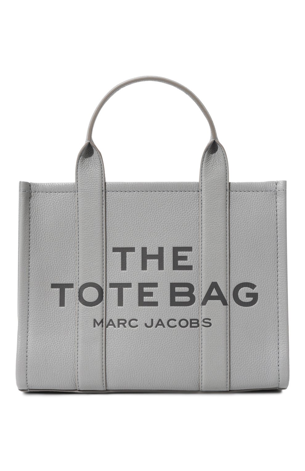 Женская серая сумка the tote bag medium MARC JACOBS (THE) купить в