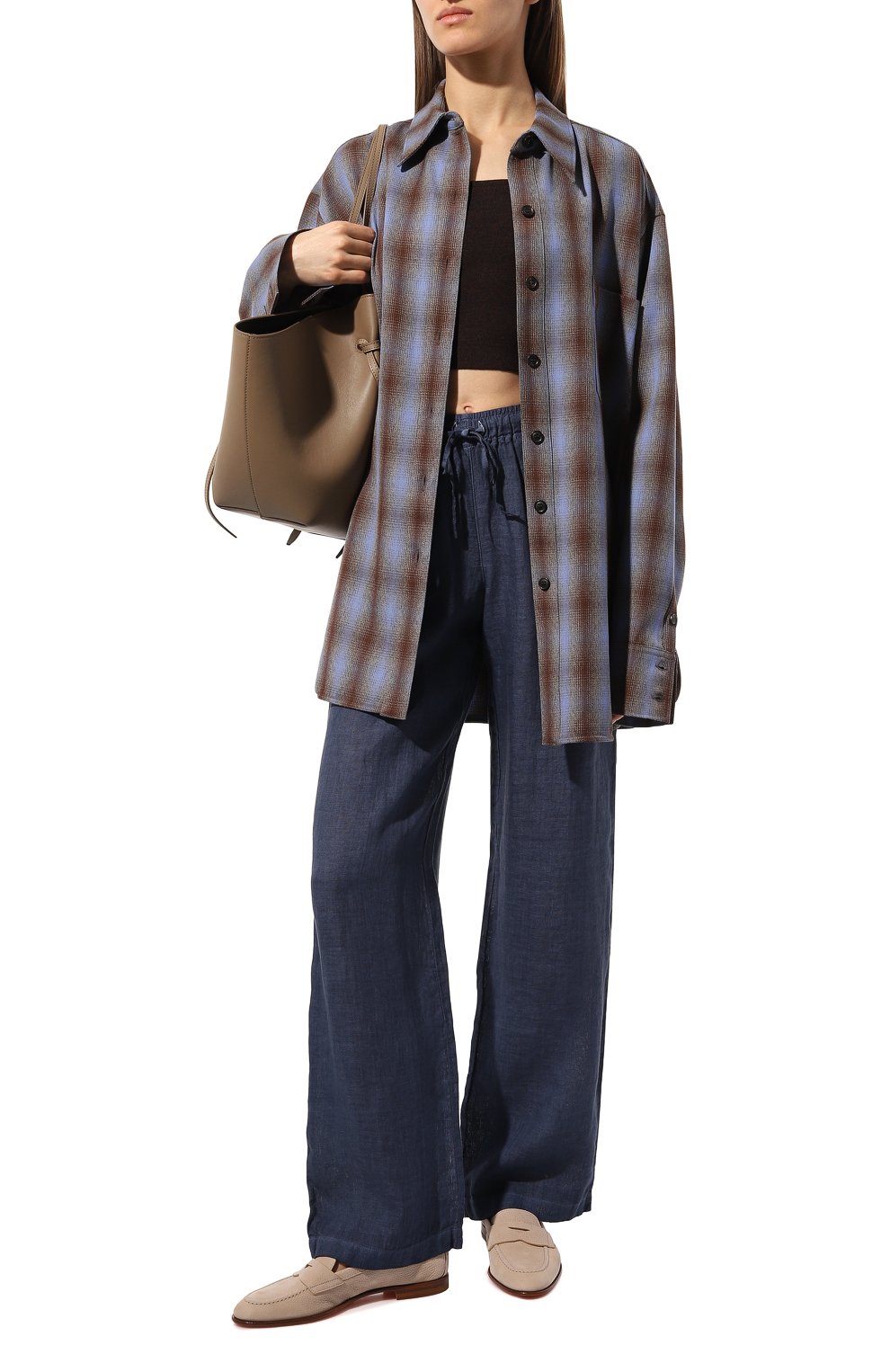 Льняные брюки 120% LINO, арт. 31ALIW2145/0000115/S00, фото 2