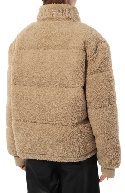 Пуховик LIKE YANA бежевого цвета по цене 9750 руб., арт. L6-64-078-150, фото 4 Пуховик LIKE YANA, арт. L6-64-078-150, фото 4