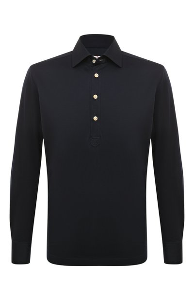 Мужское хлопковое поло KITON, арт. UMC012H08629
