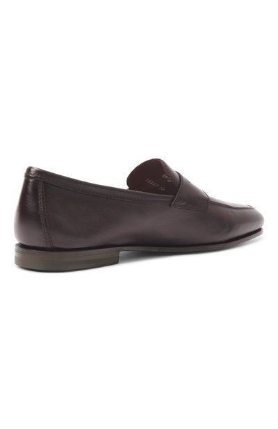 Кожаные пенни-лоферы carlos SANTONI, арт. MCNG18837SA4SV0S, фото 5