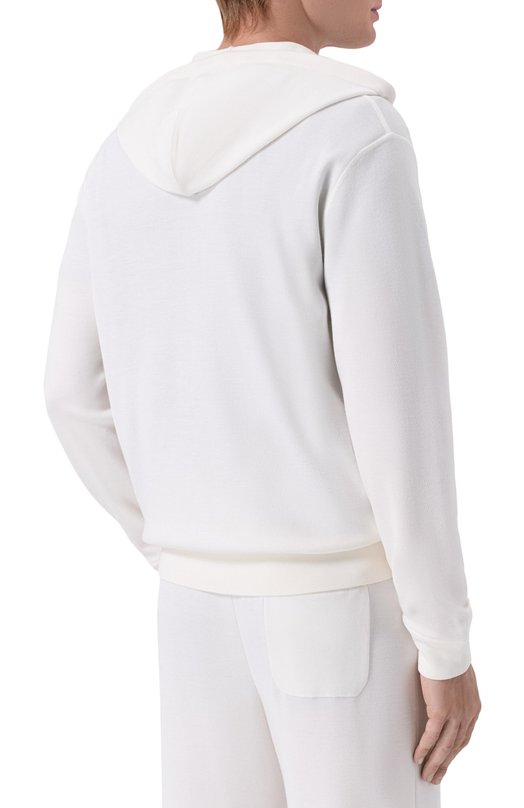 Кашемировый кардиган Stefano Ricci W505008FCR/W25302_001 Белый  W505008FCR/W25302_001 Фото 4