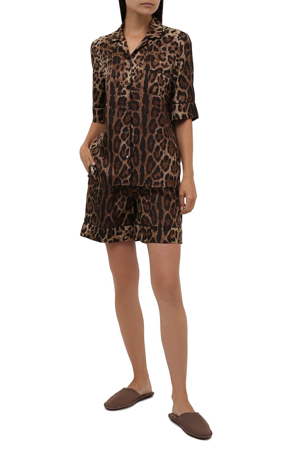 Шелковая рубашка DOLCE & GABBANA, арт. F5G58T/HS1ZX, фото 3