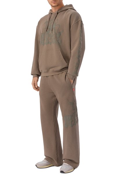 Хлопковые брюки DIESEL, арт. A23806/0BKCJ, фото 2