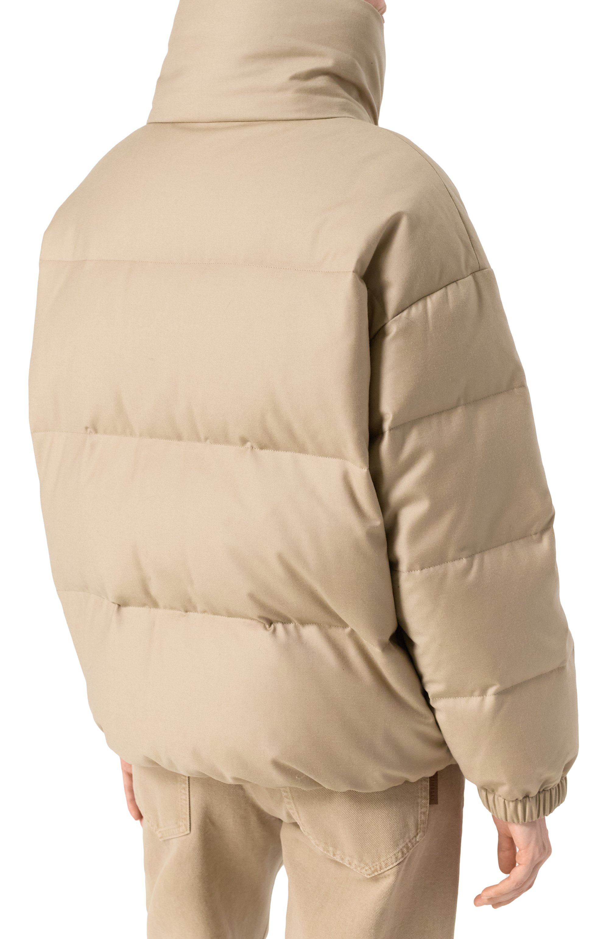 Пуховик с отделкой из соболя YVES SALOMON, арт. 24WYV02766W02W, фото 4