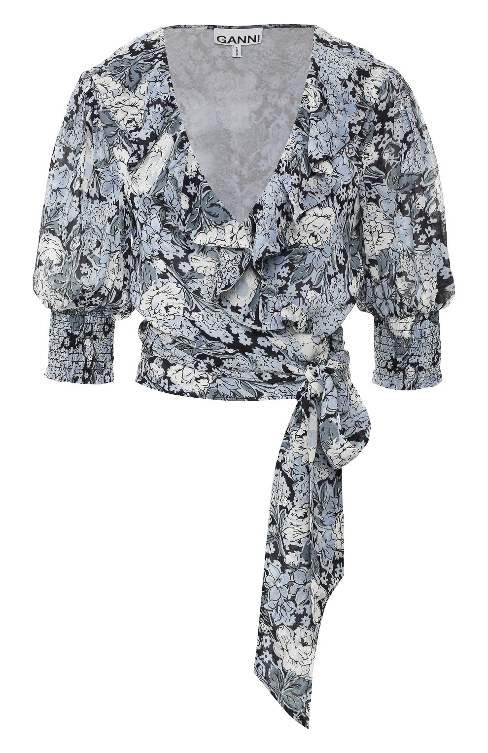 Топ с запахом GANNI, арт. F3173, фото 1