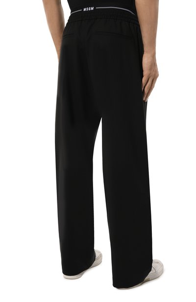 Шерстяные брюки MSGM, арт. 3740MP09/247506, фото 4