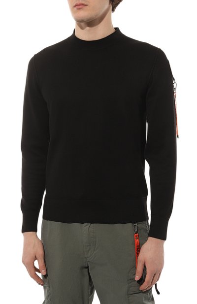 Джемпер из хлопка и вискозы PARAJUMPERS, арт. 23SM-PM KNI RK01/BRAW, фото 3