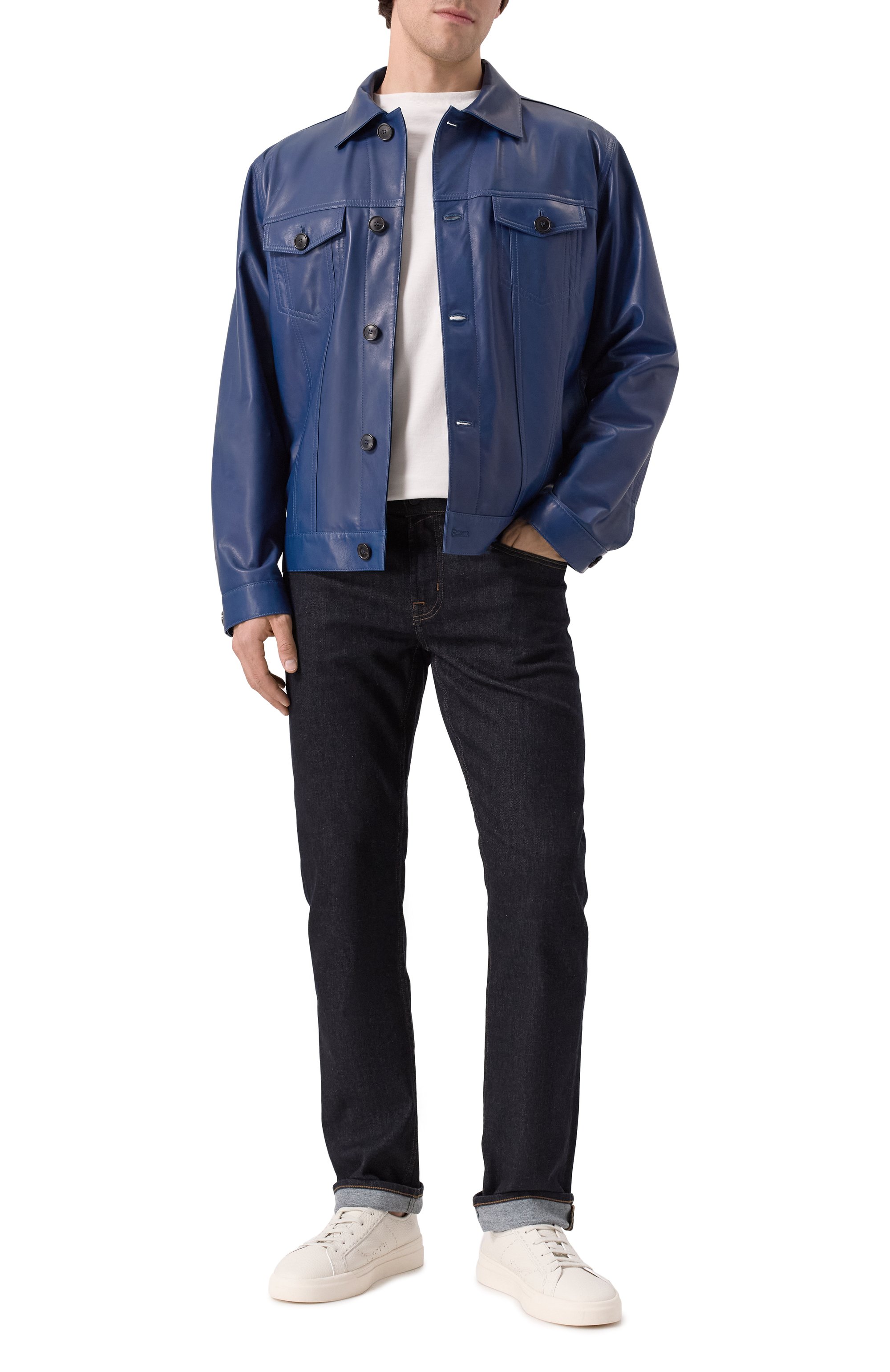 Кожаная куртка MVST, арт. 54201/48-56, фото 2