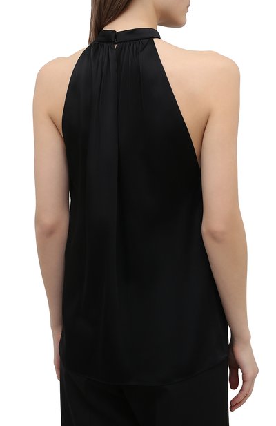 Топ SAINT LAURENT черного цвета по цене 120500 руб., арт. 652320/Y3C67, фото 4 Топ SAINT LAURENT, арт. 652320/Y3C67, фото 4