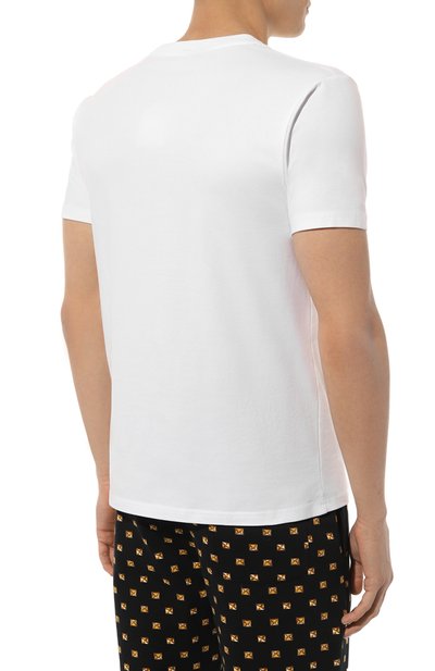 Хлопковая футболка MOSCHINO, арт. A0788/4410, фото 4