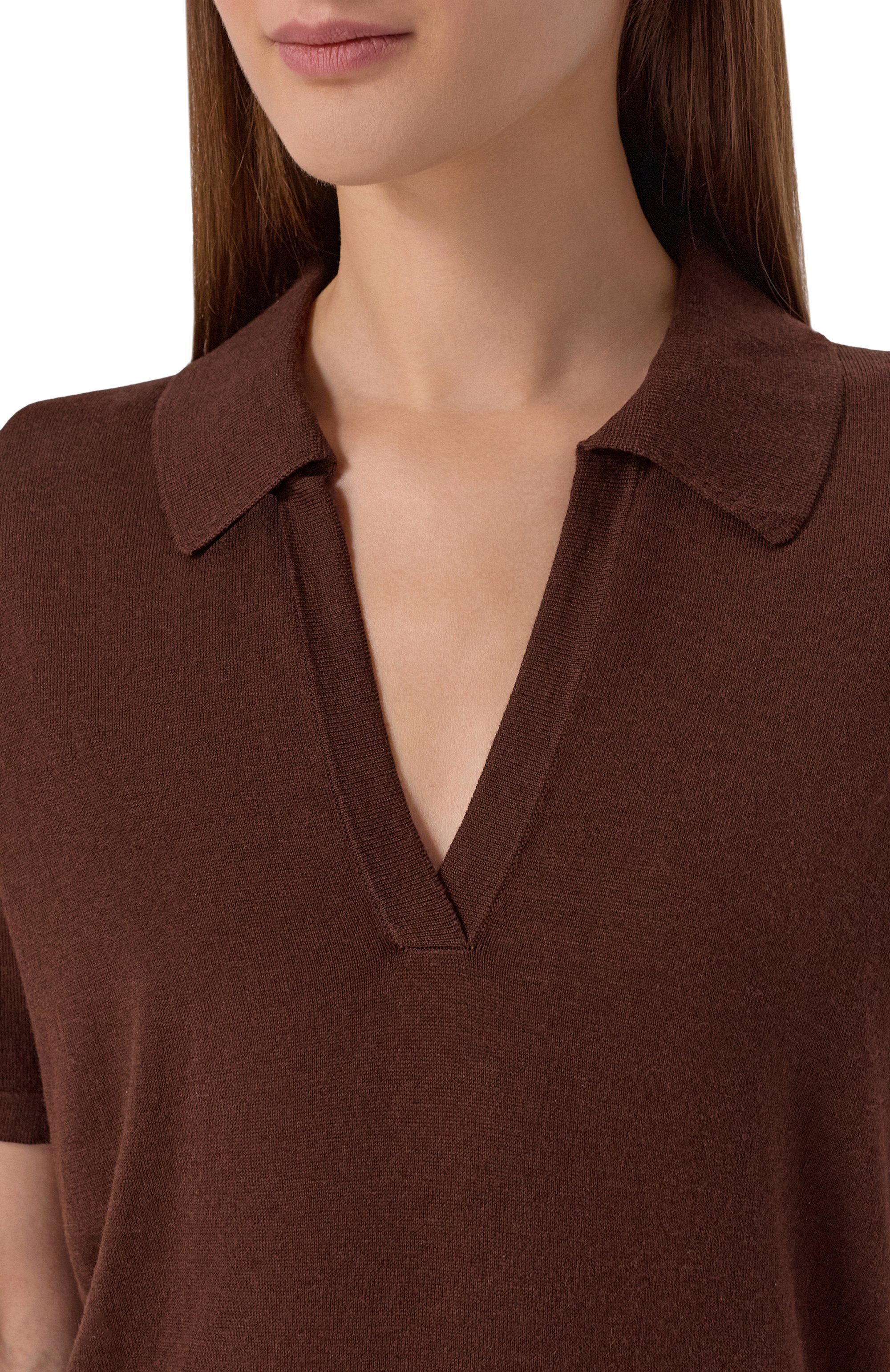 Поло из шелка и хлопка MVST, арт. WS61-612MU, фото 5