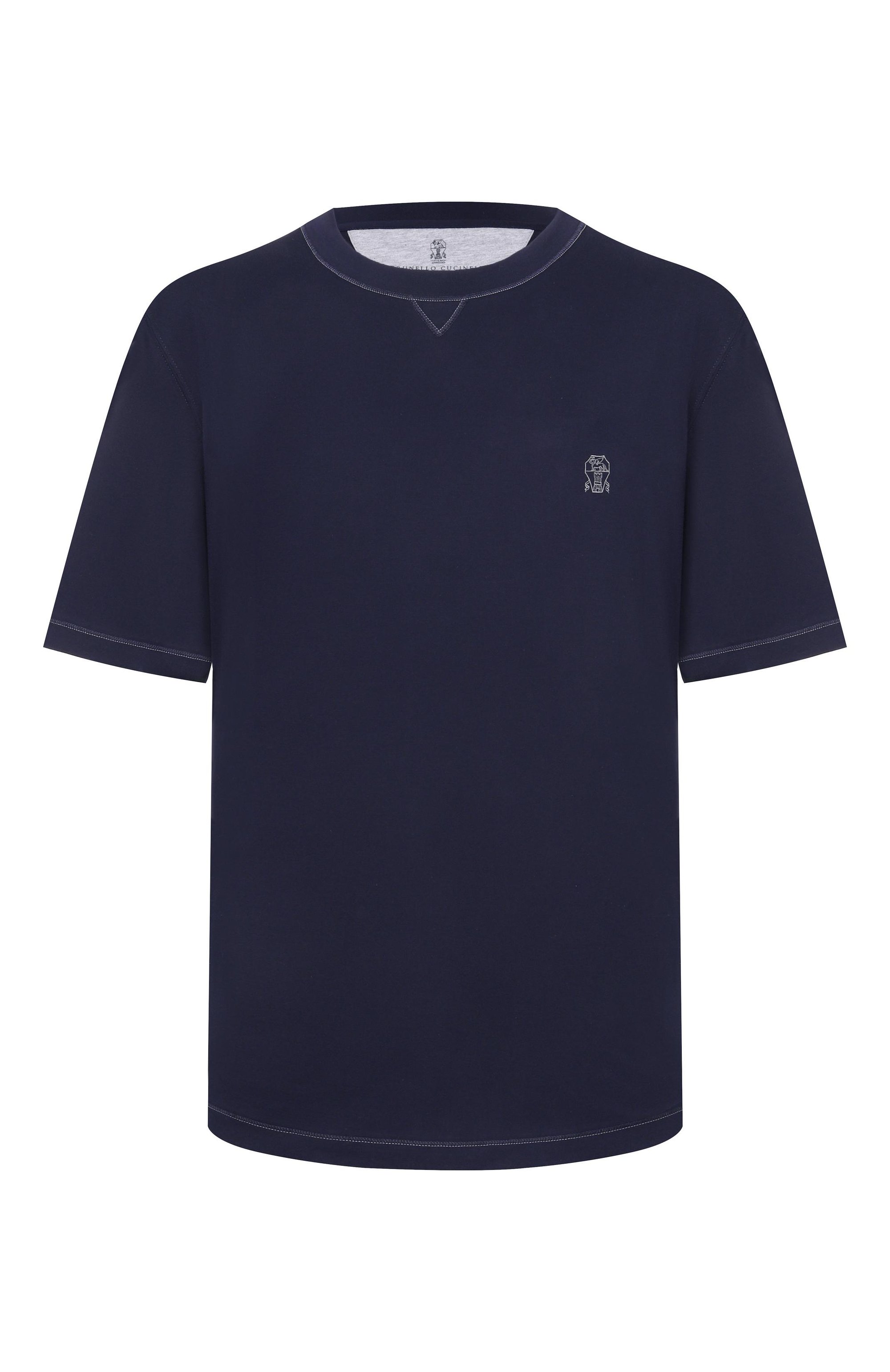 Хлопковая футболка BRUNELLO CUCINELLI, арт. M0B131328W, фото 1