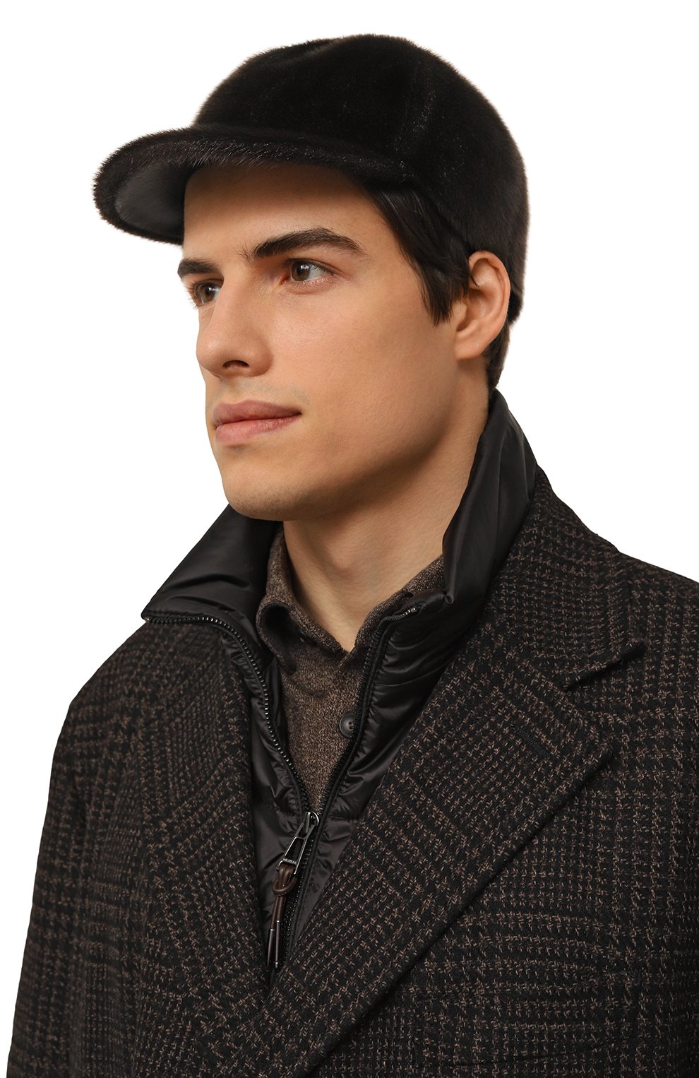 Меховая бейсболка роберт из серки FURLAND, арт. 0186302310003500030, фото 2