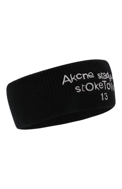 Шерстяная повязка на голову ACNE STUDIOS, арт. C40160/W, фото 1