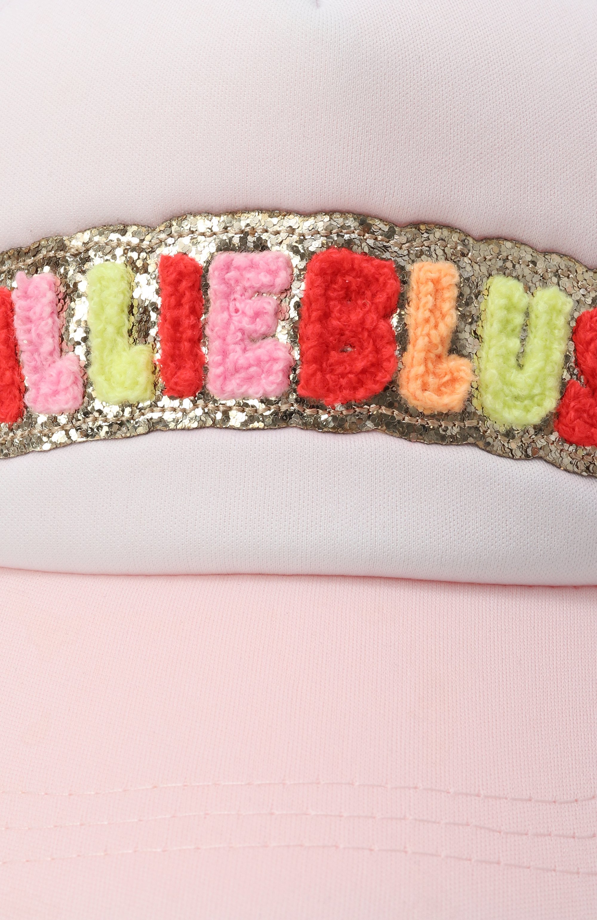 Бейсболка BILLIEBLUSH светло-розового цвета по цене 4210 руб., арт. U20762, фото 3 Бейсболка BILLIEBLUSH, арт. U20762, фото 3