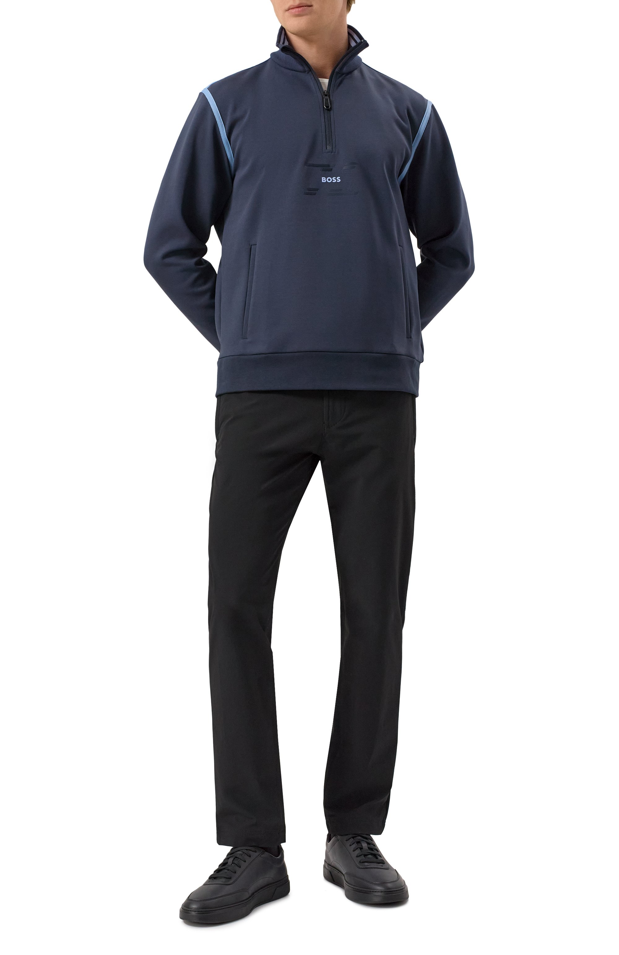 Кожаные кеды kieran BOSS, арт. 50536504, фото 2