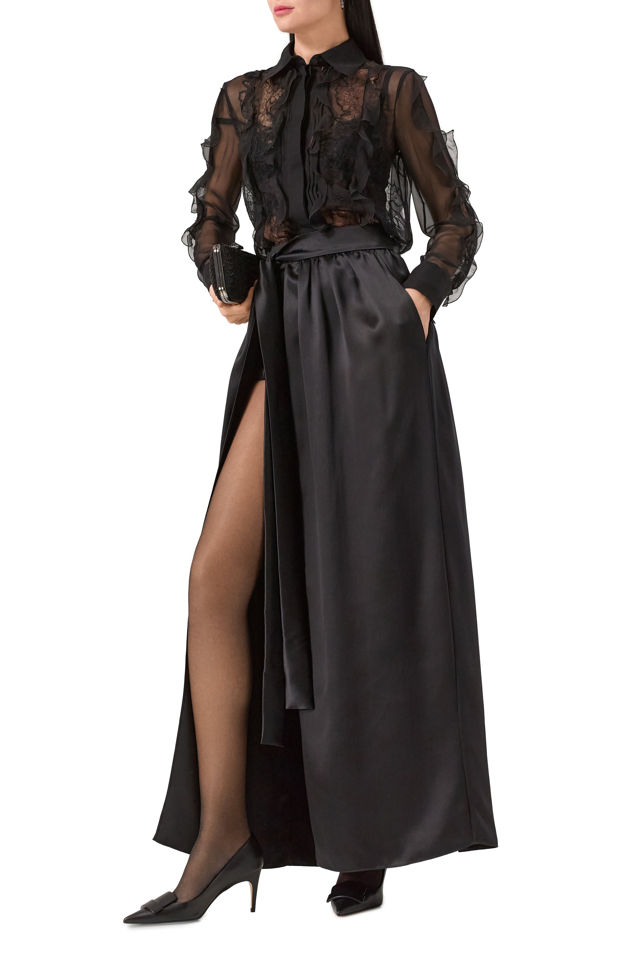 Кожаные туфли sr1 75 SERGIO ROSSI, арт. A78950/MFI968, фото 2