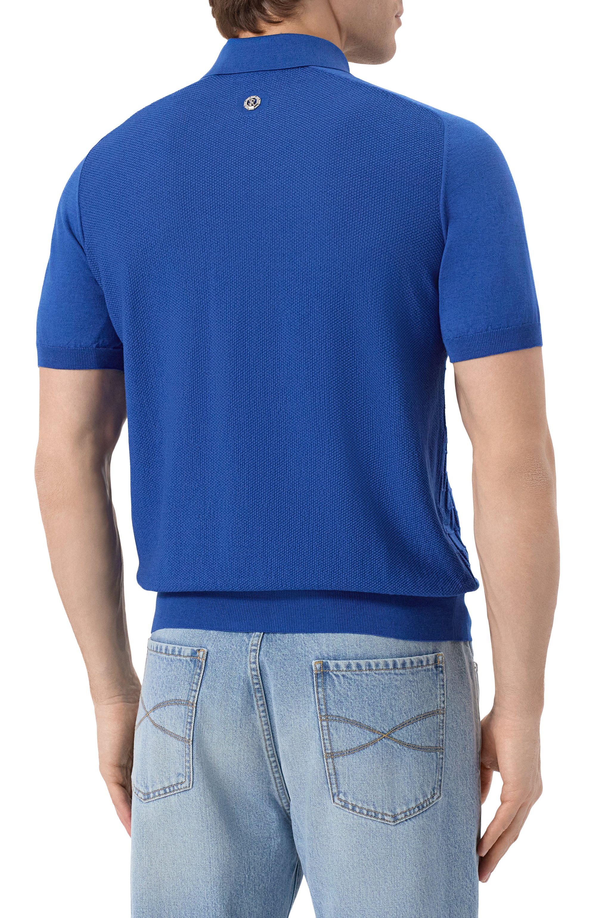 Поло из шелка и хлопка STEFANO RICCI, арт. K818098P31/F25279, фото 4