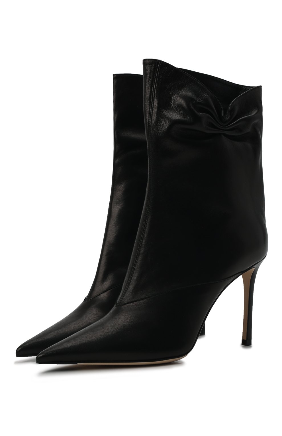 Кожаные ботильоны oriel 95 JIMMY CHOO, арт. 0RIEL 95/NAP, фото 1