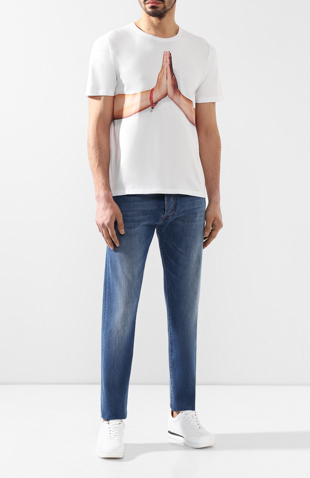 Хлопковая футболка ISAIA, арт. MCC005/JC002, фото 2