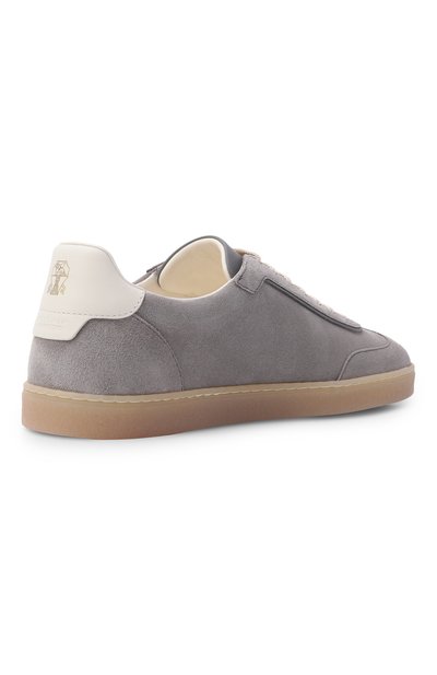 Замшевые кеды BRUNELLO CUCINELLI, арт. MZUMGLJ336, фото 4