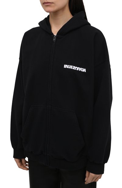 Хлопковая толстовка BALENCIAGA, арт. 674728/TLVB4, фото 3