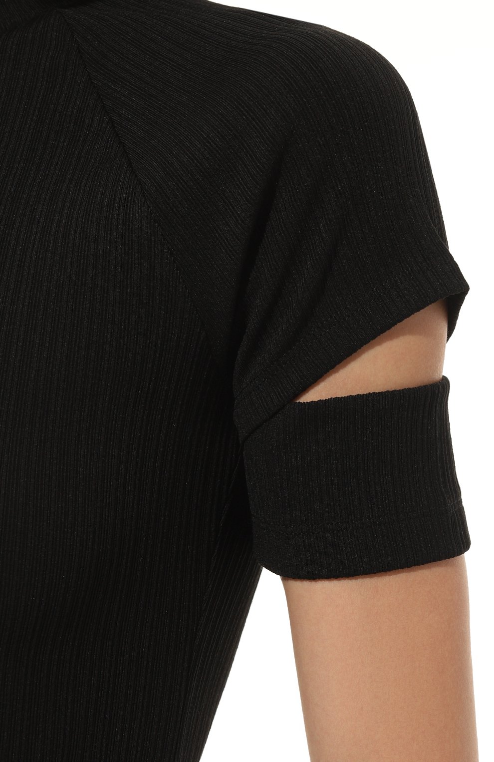 Топ HELMUT LANG черного цвета по цене 25200 руб., арт. M10HW516, фото 5 Топ HELMUT LANG, арт. M10HW516, фото 5