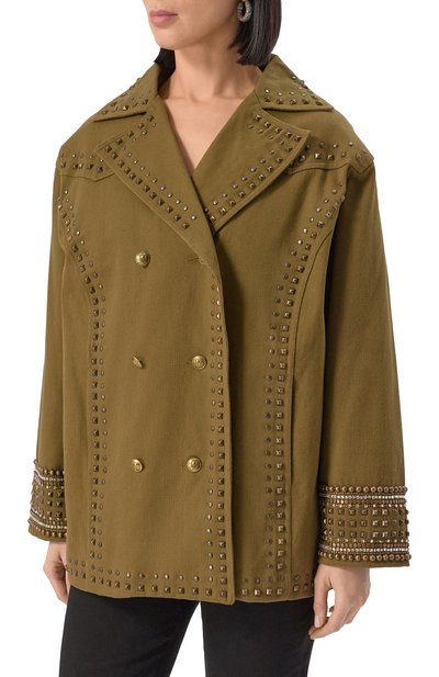 Хлопковое полупальто THE KOOPLES, арт. FBL030006K, фото 3