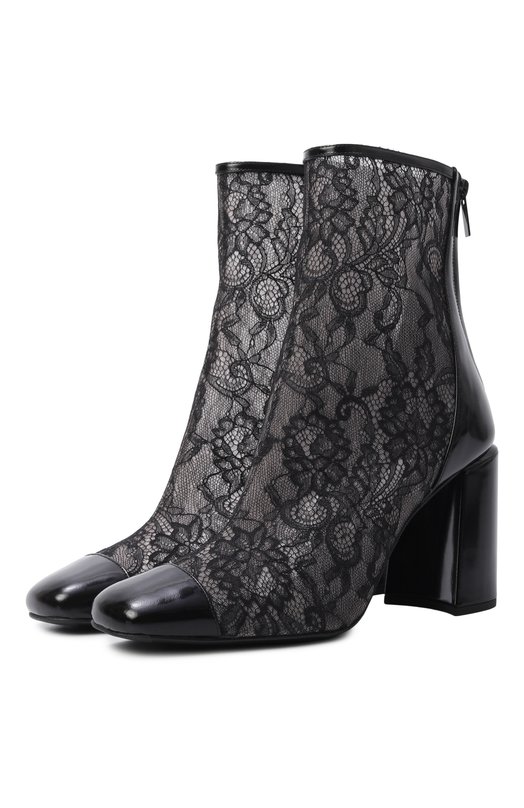 Комбинированные ботильоны Jimmy Choo KISUCRYSTALAB45DYJ Чёрный KISUCRYSTALAB45DYJ