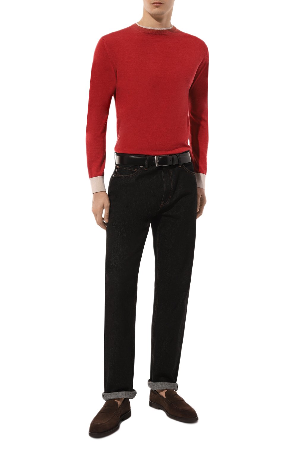 Замшевые пенни-лоферы DOUCAL'S, арт. DU3294SAL0UF106TM23, фото 2