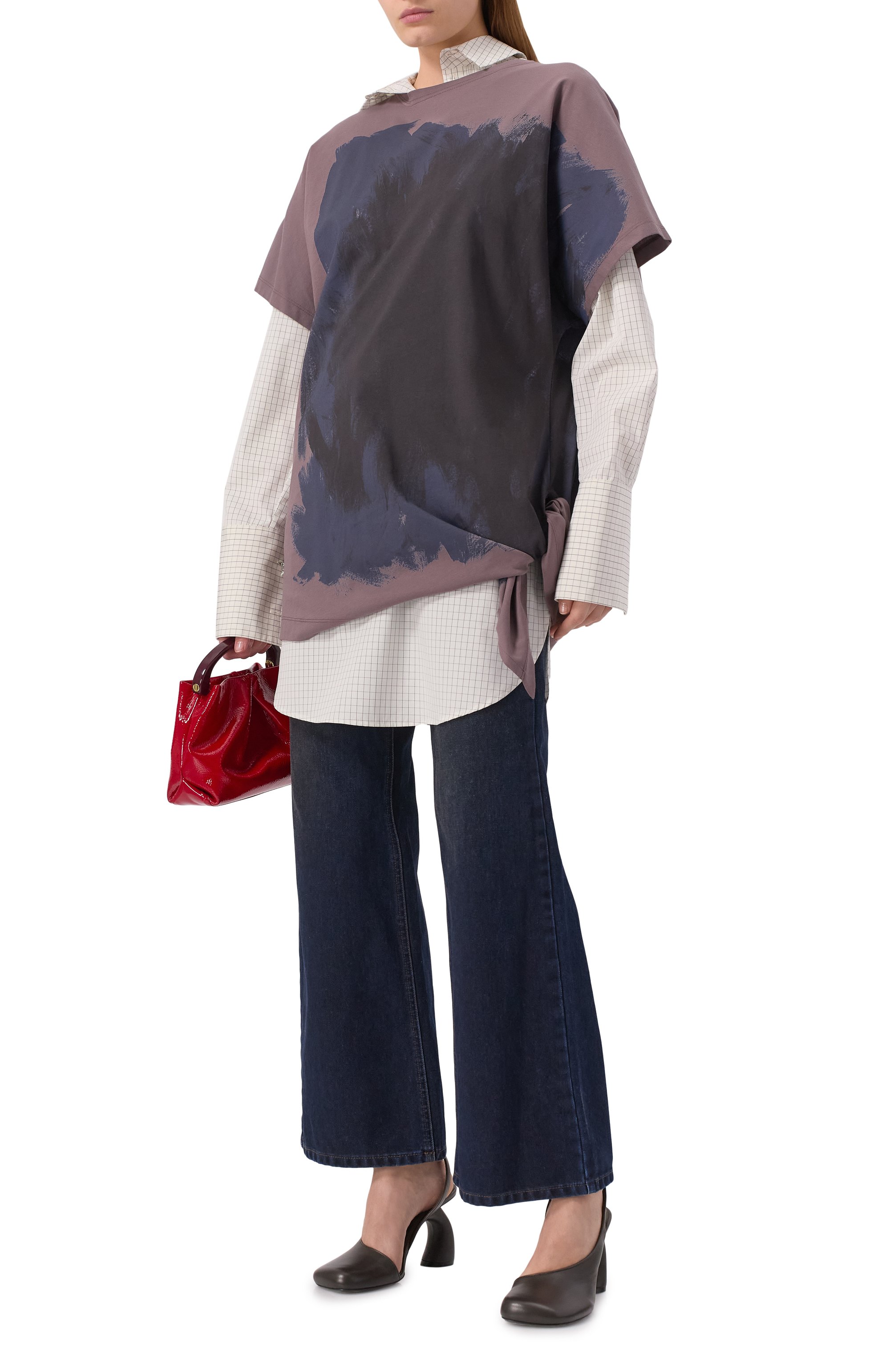 Хлопковая футболка DRIES VAN NOTEN, арт. 242-011105-9600, фото 2