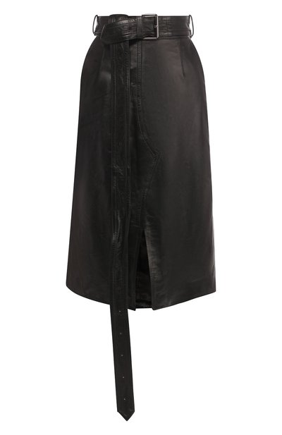 Женская ко жаная юбка MARNI, арт. G0MX0194CU/LA188