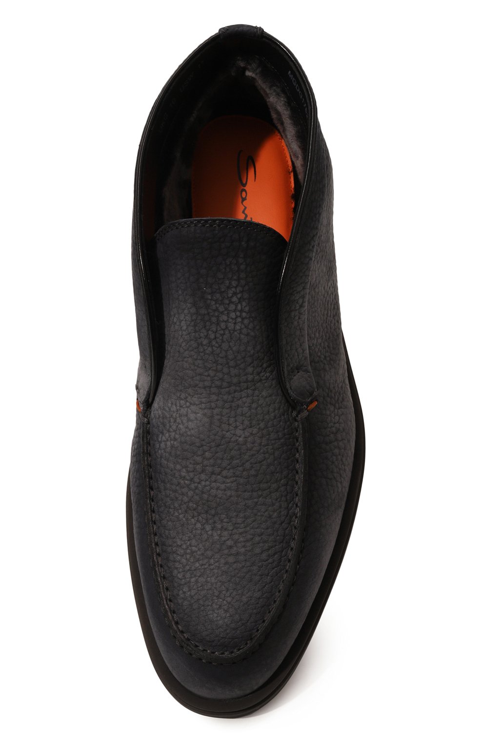 Ботинки detroit из нубука SANTONI, арт. MGDG17823SM0AETG, фото 6