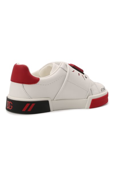 Кожаные кеды DOLCE & GABBANA, арт. DA5057/A0936/24-28, фото 3