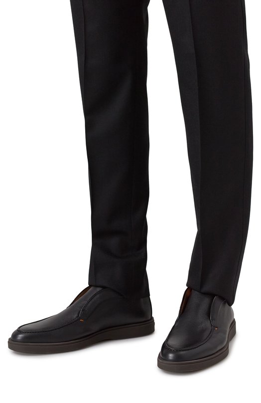 Кожаные ботинки Detroit Santoni MGDG17823SM0GWLM Чёрный  MGDG17823SM0GWLM Фото 3