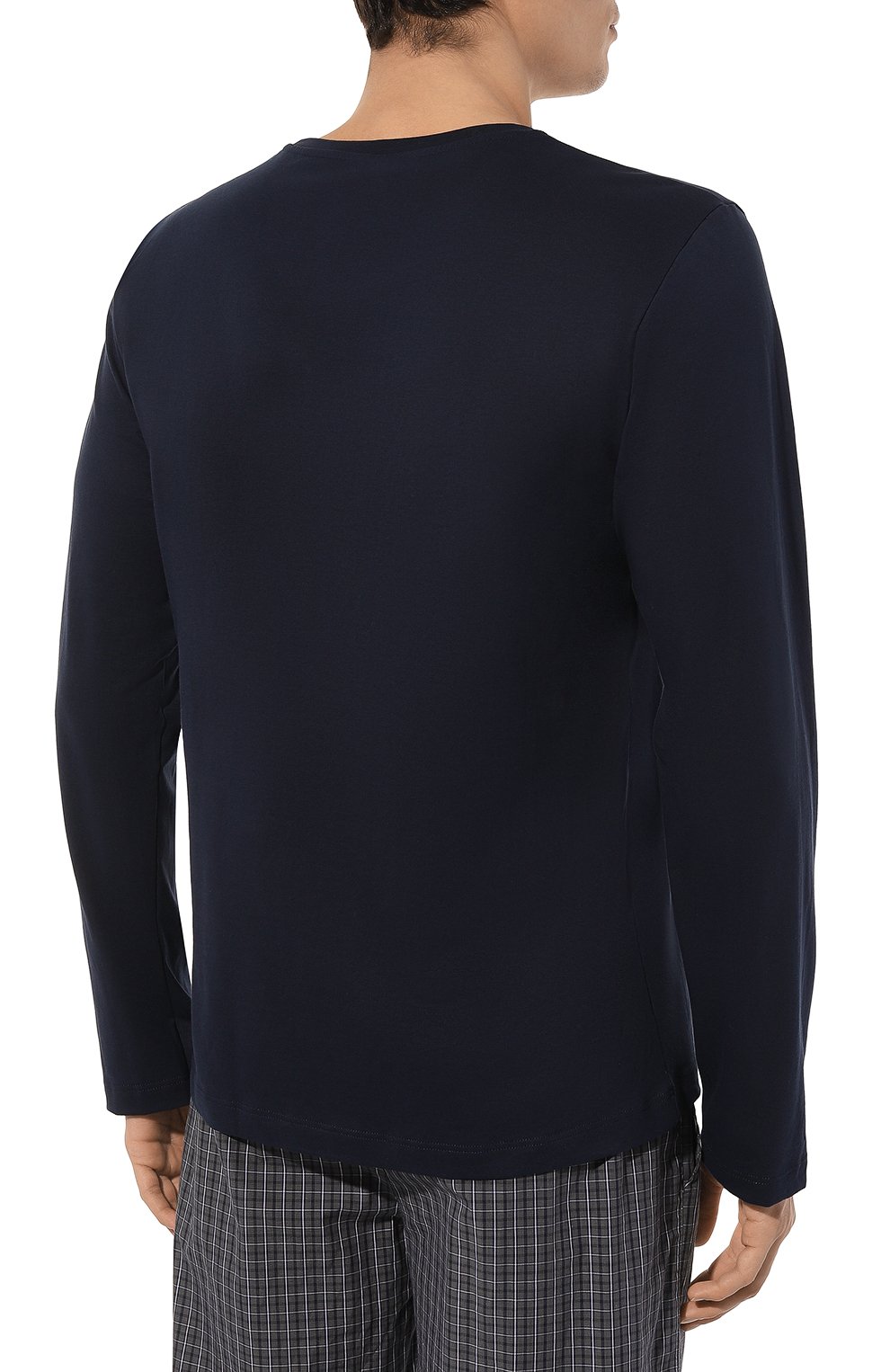 Хлопковый лонгслив HANRO, арт. 075053., фото 4