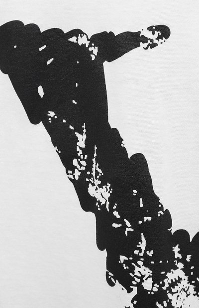 Хлопковый лонгслив YOHJI YAMAMOTO белого цвета по цене 34950 руб., арт. NR-T61-077, фото 5 Хлопковый лонгслив YOHJI YAMAMOTO, арт. NR-T61-077, фото 5