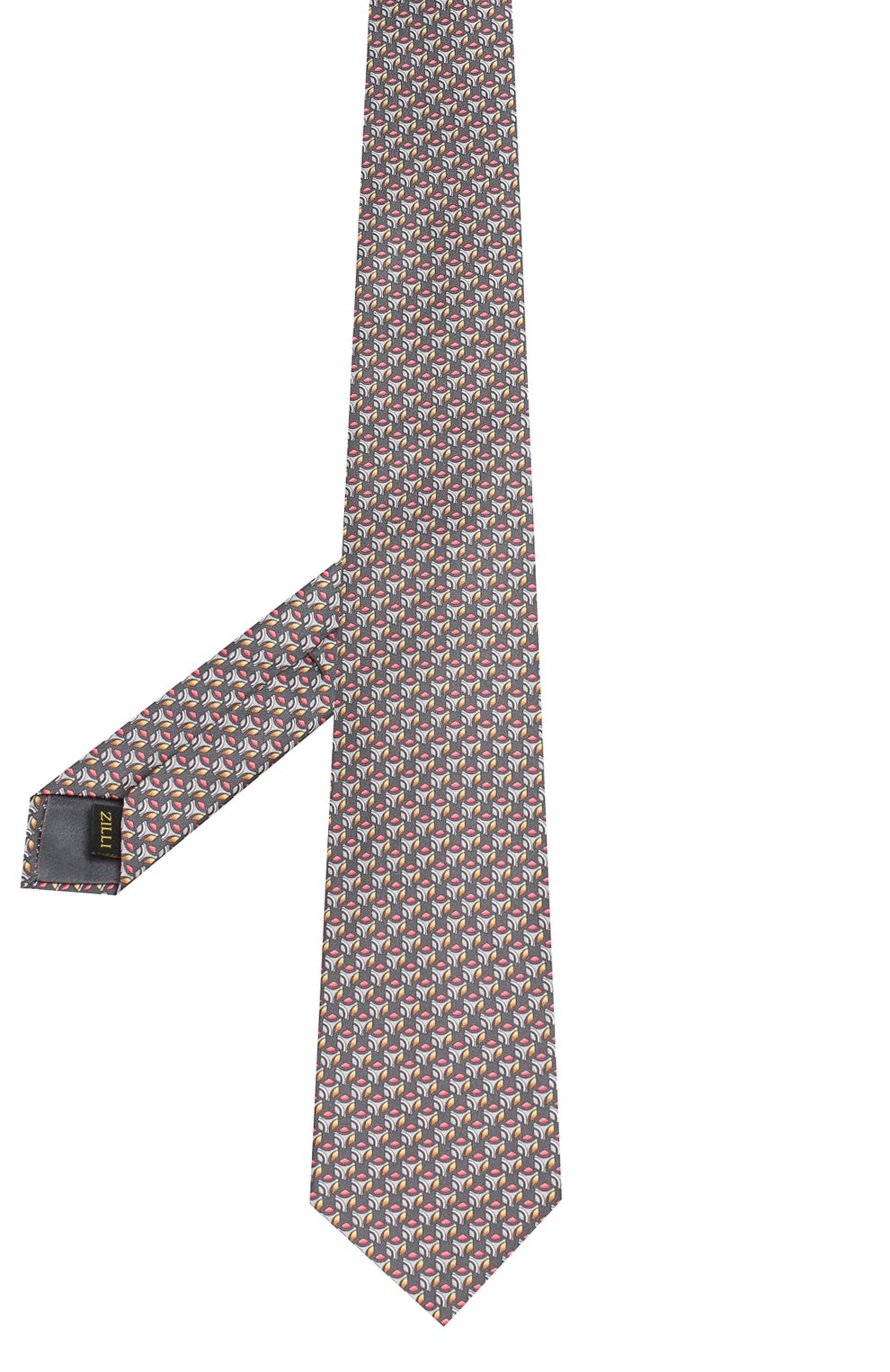 Шелковый галстук ZILLI, арт. 50289/TIES, фото 2