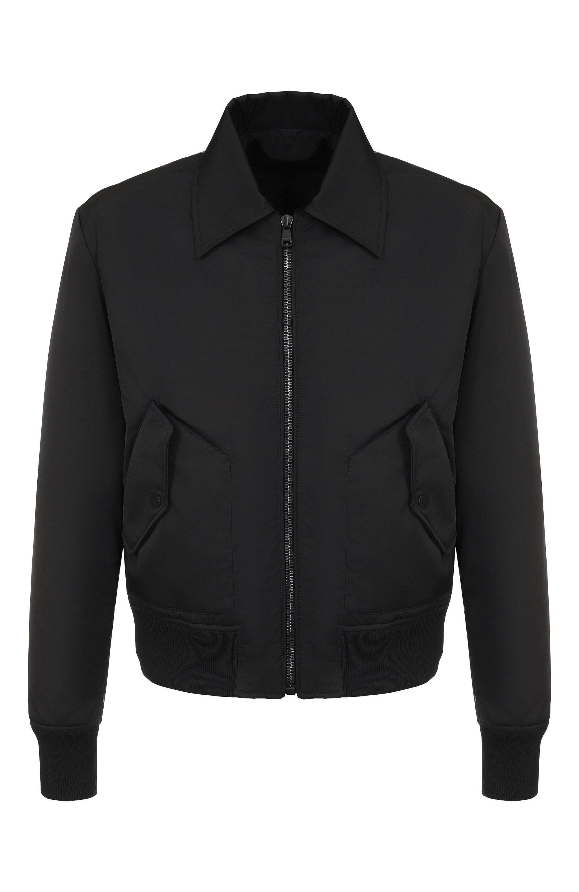 Бомбер BALMAIN черного цвета по цене 157000 руб., арт. FH1TFA50/XL24, фото 1 Бомбер BALMAIN, арт. FH1TFA50/XL24, фото 1